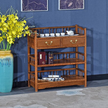 承古堂红木家具非洲鸡翅木（学名：非洲崖豆木）实木茶水柜茶叶柜玄关柜中式餐边柜歺边柜碗碟收纳柜储物柜N 茶水柜：长80*宽36*高90cm