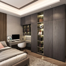 皮阿诺定制整体衣柜 现代简约全屋定制家居卧室衣橱走入式衣帽间 预付金