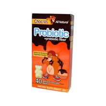 益生菌+益生元纤维白巧克力 Yum-V's 40 计数,白巧克力