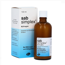 【JD物流】sab simplex德国进口新生儿西甲硅油 婴幼儿童宝宝胀气缓解肠绞痛滴剂 /咀嚼片 滴剂100ml/瓶 初生婴幼儿