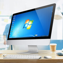 一体机电脑i3i5i7高配锐龙R3R5平面办公家用商务台式一体式电脑全套整机独显吃鸡游戏 P3套餐i7+4G+128G（高速办公） 21.5英寸