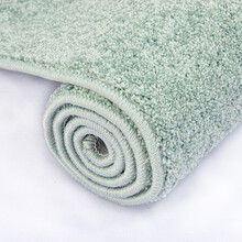 维塔维拉色简约房间阳台入户大面积短绒地毯客厅满铺家用定制尺寸 升级加厚加密款2700g/m2—浅蓝色 1.6*2.3米（1.5厘米厚）