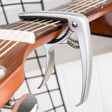 吉他配件套装全套通用吉他袋子吉他包变调夹调音器吉他琴弦 变调夹(升级两用 锌合金)