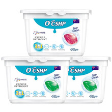 OCSHP 纯进口浓缩酵素洗衣凝珠持久留香多效合一 花果香2盒96颗+秘境香1盒48颗