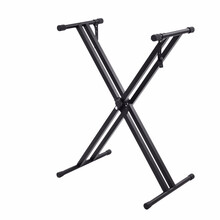 卡西欧MS-33C 双管通用型X支架61键88键 便携可升降式电子琴电钢琴琴架子加粗加厚古筝架 x琴架（非原装）