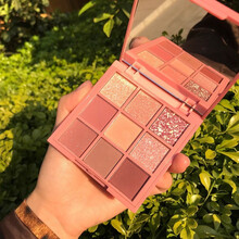 HOLD LIVE红丝绒蜜意眼影奶盐芝士干枯玫瑰南瓜红棕色珠光哑光盘 602草莓奶昔  关注加购送：马毛眼影刷