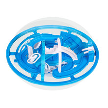 YIER 迷宫球儿童玩具益智玩具6岁以上迷宫走珠玩具平衡球迷宫3D智力挑战魔幻球男孩女孩玩具礼物 【水系】高级初阶168关