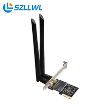 szllwl szllwl  RTL8812AE无线网卡 1300mb台式机内置pcie无线网卡 pci-e千兆网卡 2.4G/5G双频网卡