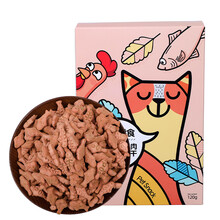 华畜猫零食猫薄荷鸡肉三文鱼猫饼干120g猫咪零食多口味饼干成猫幼猫宠物猫咪零食