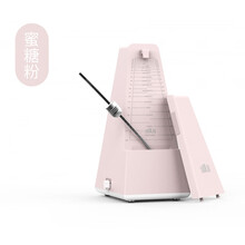 SOLO 节拍器 钢琴吉他古筝架子鼓萨克斯小提起乐器通用配件 马卡龙彩色机械节拍器 蜜糖粉