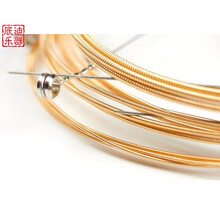 通用吉他民谣木吉他通用1弦2弦6玄线单根一弦一套6根琴弦装 吉他黄铜弦 一套