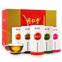 超市	
同仁堂 TRT  花茶礼盒中华老字号  玫瑰花菊花枸杞决明子蒲公英罐装   花草茶 养生茶 510g