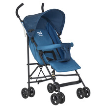 HD小龙哈彼婴儿推车轻便折叠可坐可躺四季宝宝推车透气伞车LD101 LD101-S181B 深蓝色
