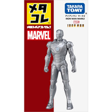 日本TOMY多美卡漫威手办合金人偶摆件公仔大黄蜂擎天柱皮卡丘大白钢铁侠灭霸 钢铁侠MK-02 894513