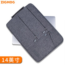 中陌 (zigmog)联想笔记本手提电脑包华为matebook/戴尔/小新pro 14英寸男士内胆包大容量女苹果Mac平板轻薄