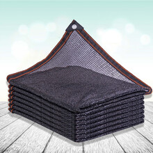 多肉植物遮阳网防晒网黑色3针遮阴网家用庭院阳台花卉蔬菜遮光网 包边打孔【3针：2米×3米】