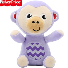 费雪 婴幼儿玩具动物毛绒玩具公仔婴儿安抚睡觉玩具1-2-3岁宝宝生日礼物 猴子毛绒公仔