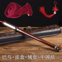 巴乌巴乌竖吹乐器初学小学生成人f调g调音准耐用防摔 G调巴乌+皮盒+绒套+