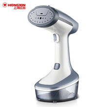 红心(HONGXIN)手持挂烫机家用蒸汽杀菌熨斗小型熨烫机便携式烫斗烫衣服神器迷你旅行宿舍电熨斗 灰色