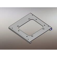 通用型3.5硬盘托架 固定12CM风扇位.硬盘加装 兼容硬盘盒 绿色