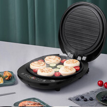 美的（Midea）电饼铛 家用电饼档 煎烤机双面加热 煎饼铛 早餐机 JK30EASY301S