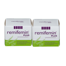 德国丽芙敏片Remifemin莉芙敏黑升麻片 更年期缓解片 缓解焦虑失眠烦躁 加强版 180粒X2盒(16156069) 德国直邮原装进口