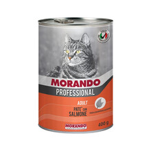 意大利进口茉兰朵（Morando）猫罐头猫咪主食罐头营养罐 专业系列 三文鱼 400g