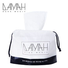 DAMAH黑魔法洗脸洁面巾加厚干湿两用擦脸卸妆巾加厚卷筒珍珠纹亲肤洁面巾洁面巾洗脸巾干卷筒式擦脸巾压 (桶装)洗脸巾80抽*1袋