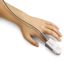 理邦仪器 血氧仪新生儿 血氧饱和度监测仪脉氧仪 婴儿血氧仪医用 心率心跳检测仪 成人指夹探头（不含主机）