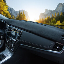 避光垫 汽车前台垫防晒仪表台垫子 硅胶防滑款黑边 本田皓影