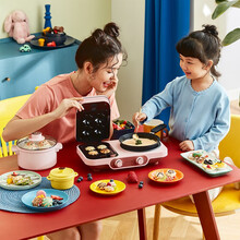 东菱 Donlim 多士炉  电饼铛 电热火锅 多功能 DL-3452 落日橘