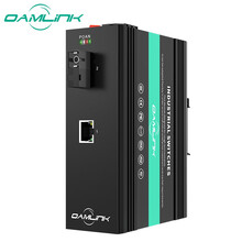 OAMLink 工业以太网交换机 百兆1光1电单模单纤B端SC接口 非管理型导轨式