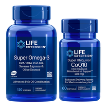 美国原装Life还原型辅酶q10胶囊辅酶Q10调节三高coq10泛醇qunol心脑血管保护心脏保健品 泛醇辅酶+超级鱼油（2个月量）