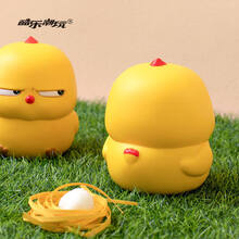 【解压好心情玩具】潮玩小鸡慢回弹发泄玩具少女可爱礼物减解压玩具捏捏乐 慢回弹经典版 先拍先发