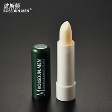 波斯顿男士唇膏保湿滋润防干裂补水口油无色秋冬季薄荷味 单支唇膏3g