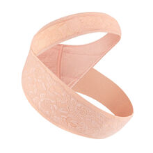 孕妇用品怀孕期托腹带薄款透气孕妇专用孕晚中期托腹带护腰带 922#XL码虾色