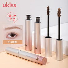 悠珂思（ukiss）新月娃娃柔画染眉膏6.5g 01#浅咖（眉膏眉粉眉笔防水防汗持久显色）