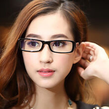 跋图防蓝光辐射眼镜女手机平光镜女防辐射眼镜男游戏护眼眼镜小框眼睛 亮黑框 镜盒+镜布