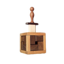 puzzle圣剑 puzzle圣剑GM抖音同款木质10级烧脑超难box解密玩具 一周内发