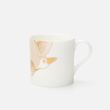 观瓷艺术 洪卫 手工《大嘴鹦鹉》系列马克杯陶瓷杯咖啡杯办公司水杯杯子咖啡杯陶瓷杯 《小嘴鹦鹉》单杯