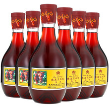 超市	威龙 宝石红露酒 1L*6瓶 整箱装