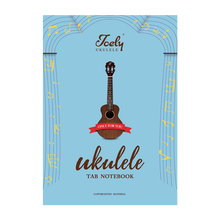 Joely巧克力空白谱本四线谱六线谱吉他贝斯尤克里里ukulele教学创作tab谱 尤克里里专用四线（贝斯可用）