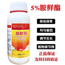 广农金收5%胺鲜酯膨大着色增产抗寒促细胞分裂保花保果生长调节剂 100ml