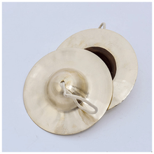 曲漾大中小京镲响铜铜镲大小帽镲军腰鼓镲广钹铙苏钹川钹民族乐器 17cm中京镲（约1.5斤）