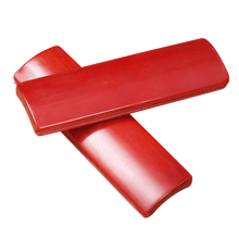 蓼风 专业二瓦四块瓦黑色御子板玉子板刻字 张云雷德云社太平歌词入门初学防滑凹槽水煮老竹玉子板 【特惠】二瓦红色(无布袋刻字)