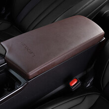 桥运安 雷克萨斯es200ES300h扶手箱套es260 250改装配件手扶箱保护套内饰改装专用 【摩卡棕】18-20款ES专用