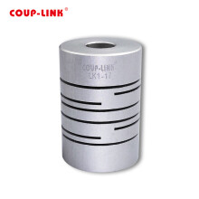 COUP-LINK 卡普菱 弹性联轴器 LK1-17(17.5X23) 铝合金联轴器 定位螺丝固定平行式联轴器