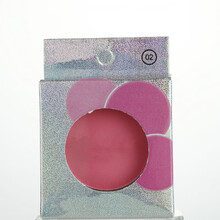 网红ins单色冰块腮红持久自然修容胭脂裸妆提亮肤色女学生腮红盘 03#蜜桃杏仁色【】