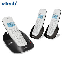 VTech伟易达1610无绳电话单机子母机家用办公蓝牙无线座机电话机 黑色一拖二