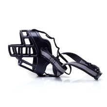 HENCHMEN亲信 狗嘴套宠物狗防咬狗口罩中大型犬止吠器防乱吃乱叫可喝水狗狗嘴罩 反光带款1#嘴围20cm 建议体重10-25斤